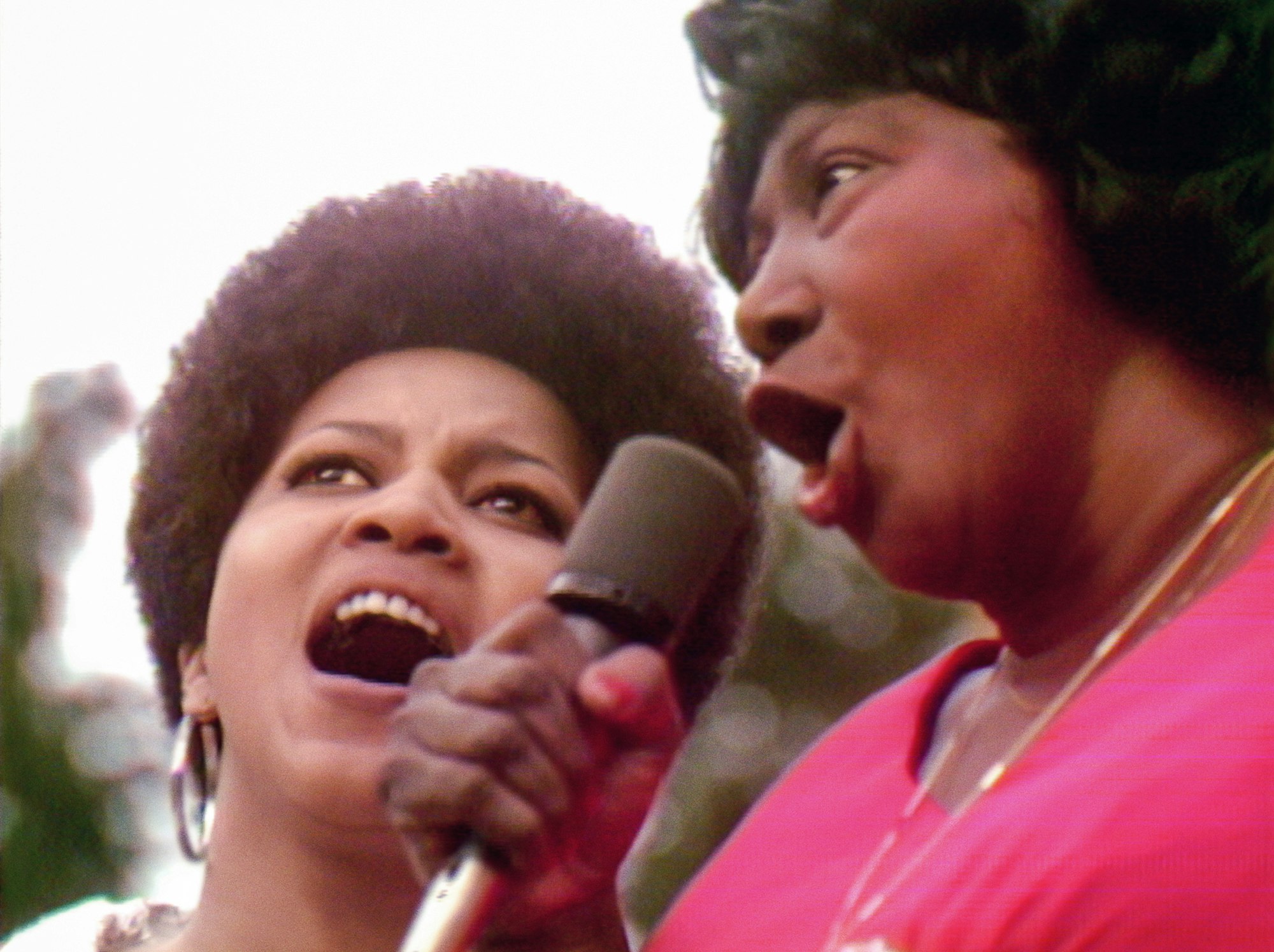 Mavis Staples and Mahalia Jackson. Images courtesy of Searchlight Pictures.